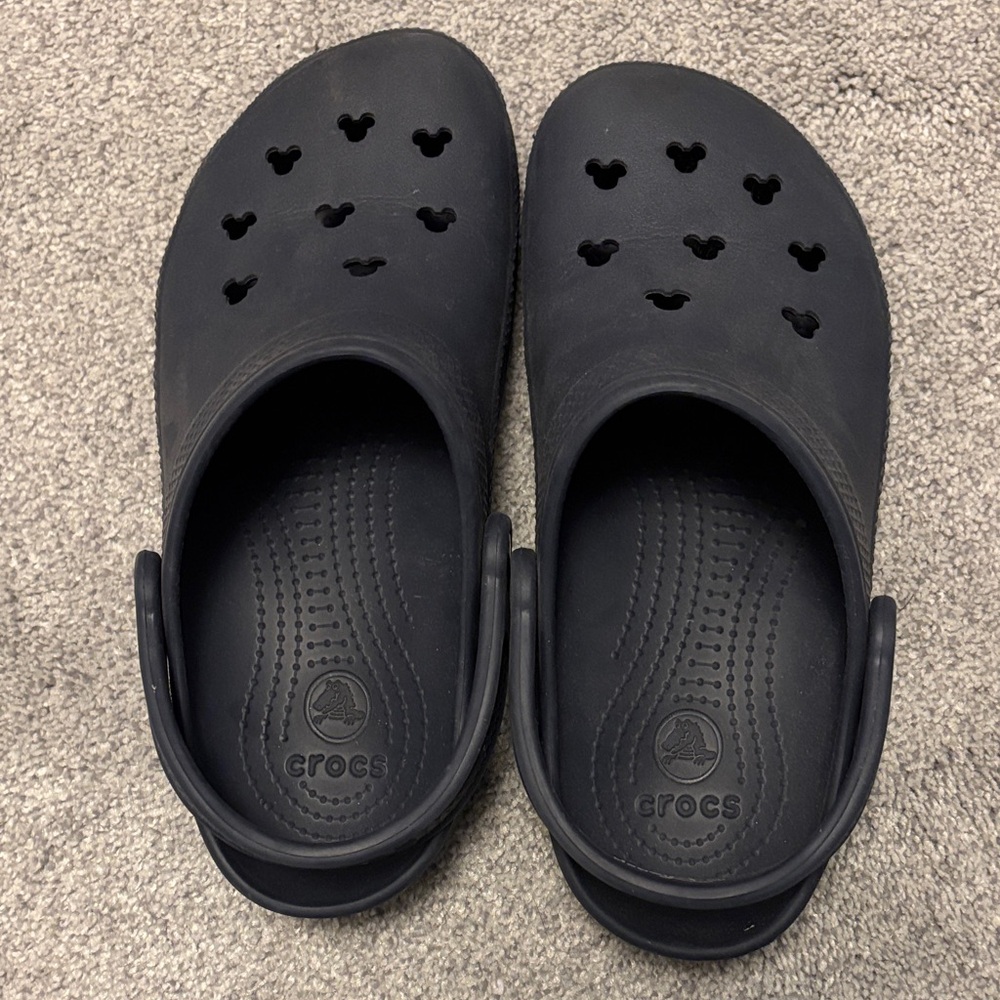 Disney Crocs Dark Blue/Black Clogs